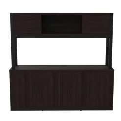 Cortez 72” Storage Credenza w/ Hutch - 72