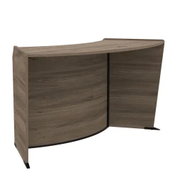 Cortez Curved ADA Reception Desk Add-on - 62.5"Wx31"D