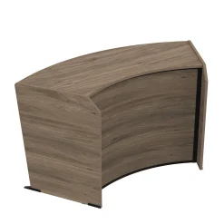 Cortez Curved ADA Reception Desk Add-on - 62.5
