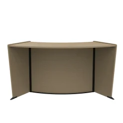 Cortez Curved ADA Reception Desk Add-on - 62.5