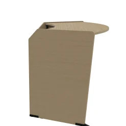 Cortez Curved ADA Reception Desk Add-on - 62.5