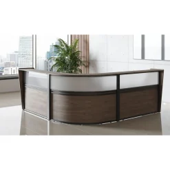 Cortez Curved Reception Desk - 121"W x 121"D