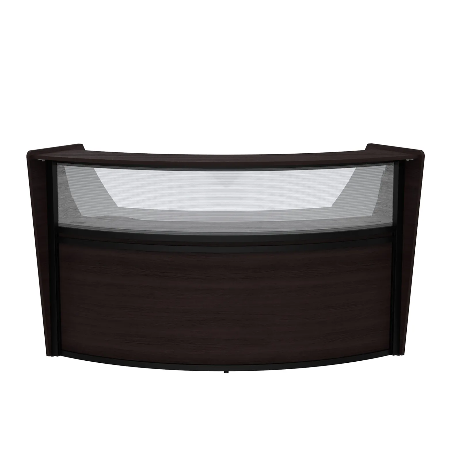 Cortez Curved Reception Desk Add-on - 82"W x 40"D