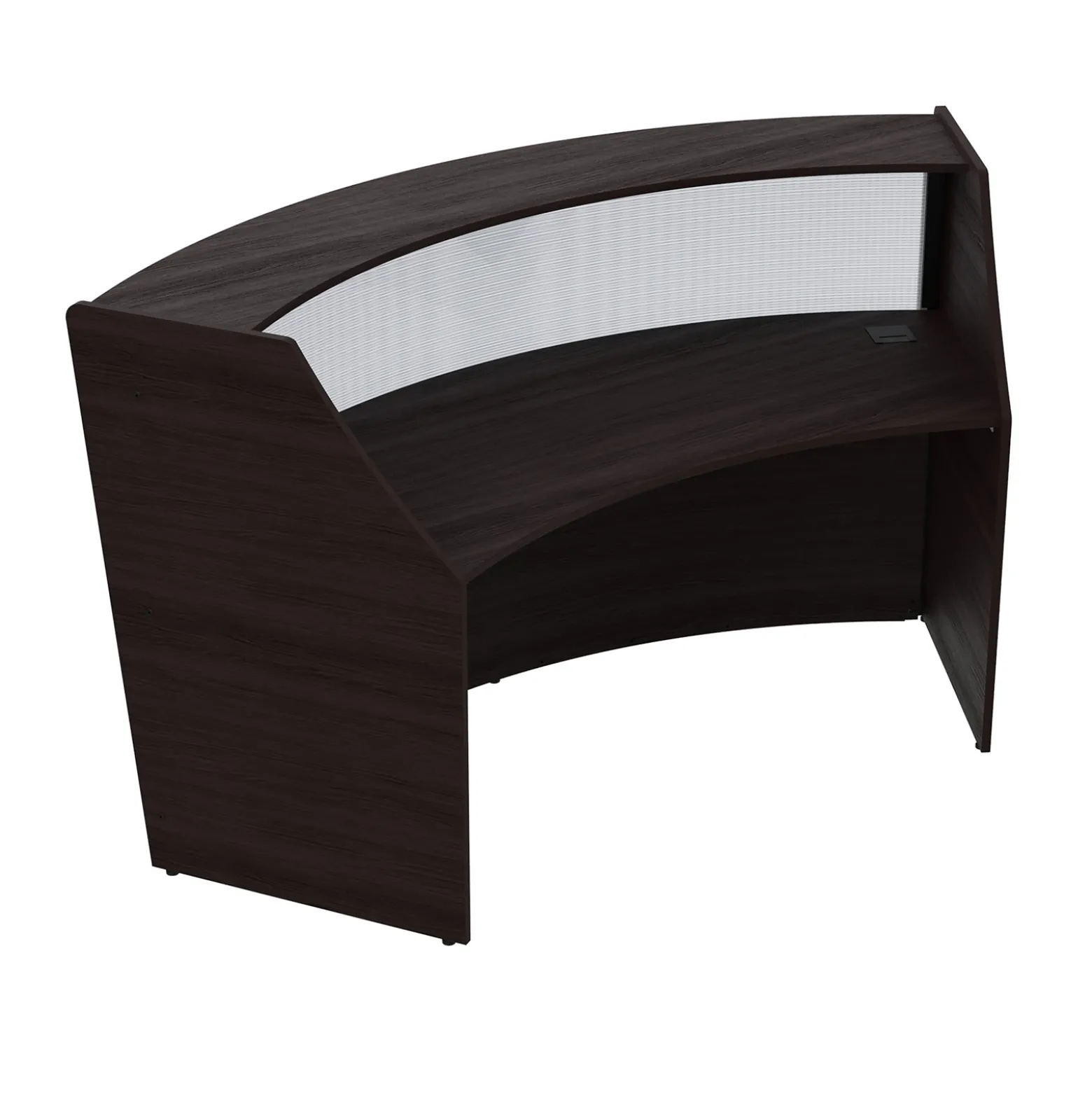 Cortez Curved Reception Desk Add-on - 82"W x 40"D