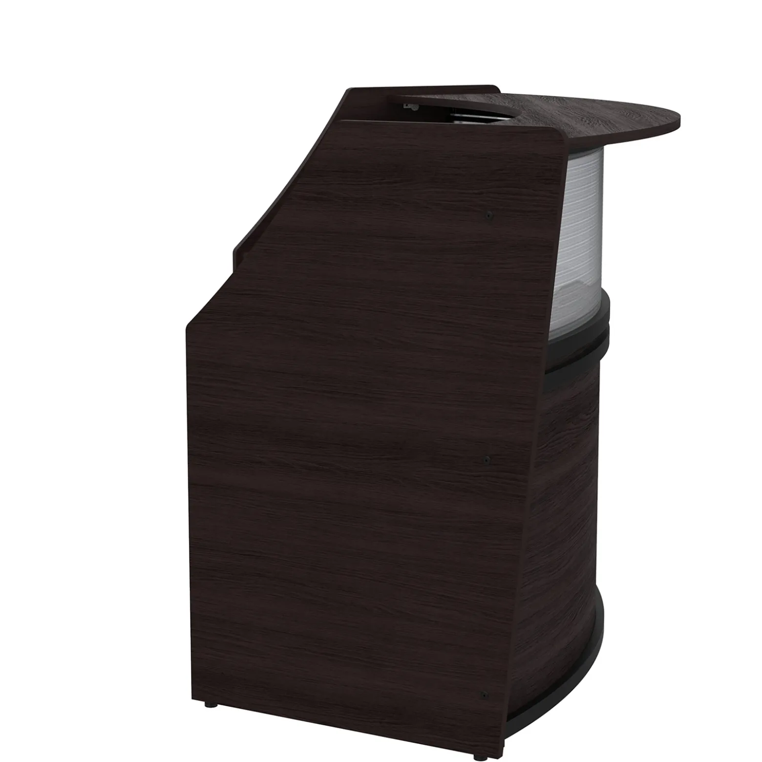 Cortez Curved Reception Desk Add-on - 82"W x 40"D