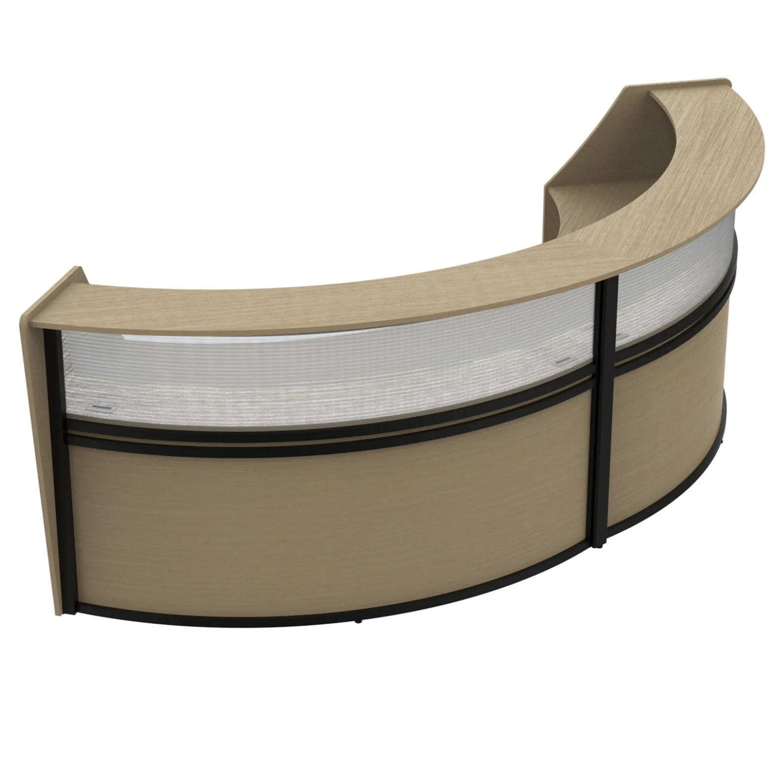 Cortez Double Curved Reception Desk