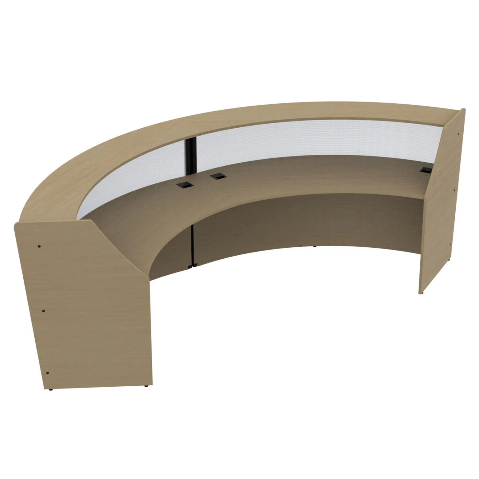 Cortez Double Curved Reception Desk