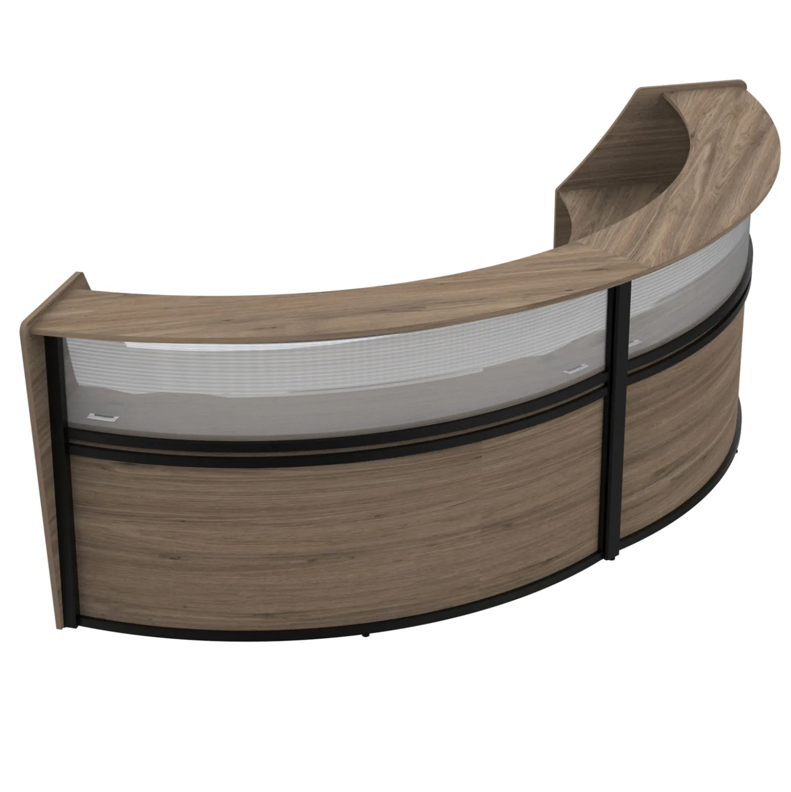 Cortez Double Curved Reception Desk