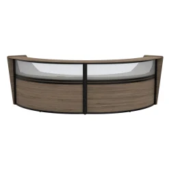 Cortez Double Curved Reception Desk