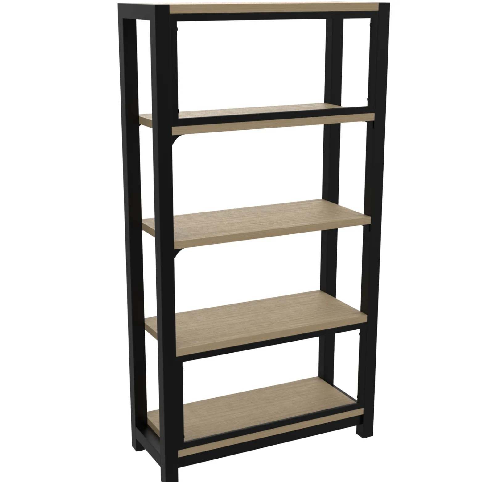 Cortez Five Shelf Bookcase - 68"H