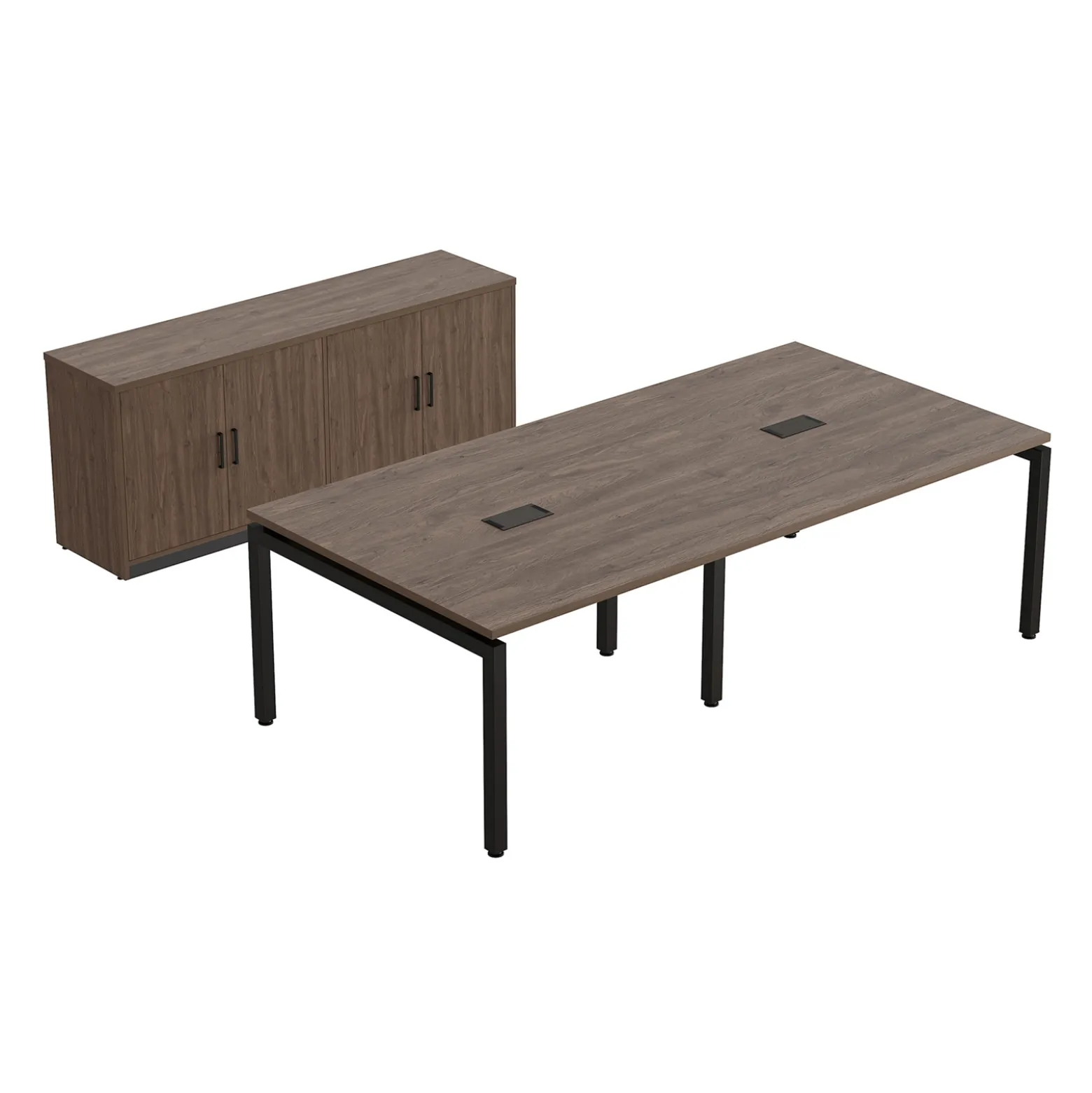 Cortez 8-ft. Conference Room and Storage Set