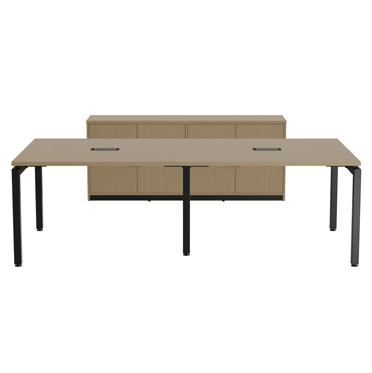 Cortez 8-ft. Conference Room and Storage Set