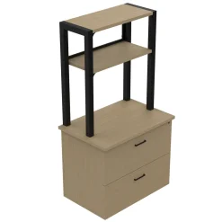 Cortez Lateral File with Bookcase - 35