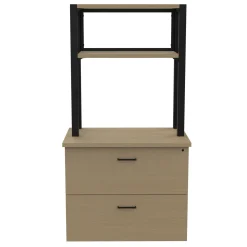 Cortez Lateral File with Bookcase - 35