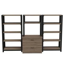 Cortez Storage Wall - 111"W x 24"D x 68"H