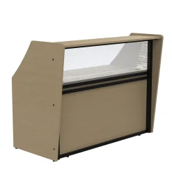 Cortez Straight Reception Desk Starter- 47"Wx27"D