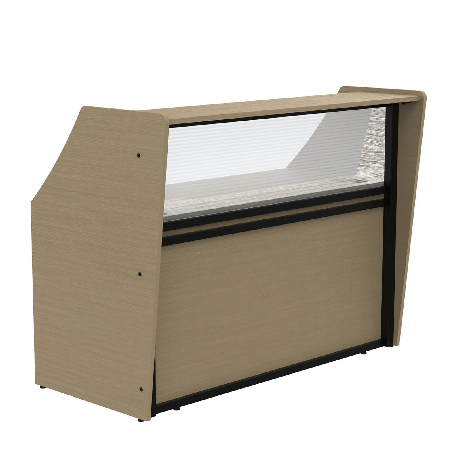 Cortez Straight Reception Desk Starter- 47"Wx27"D