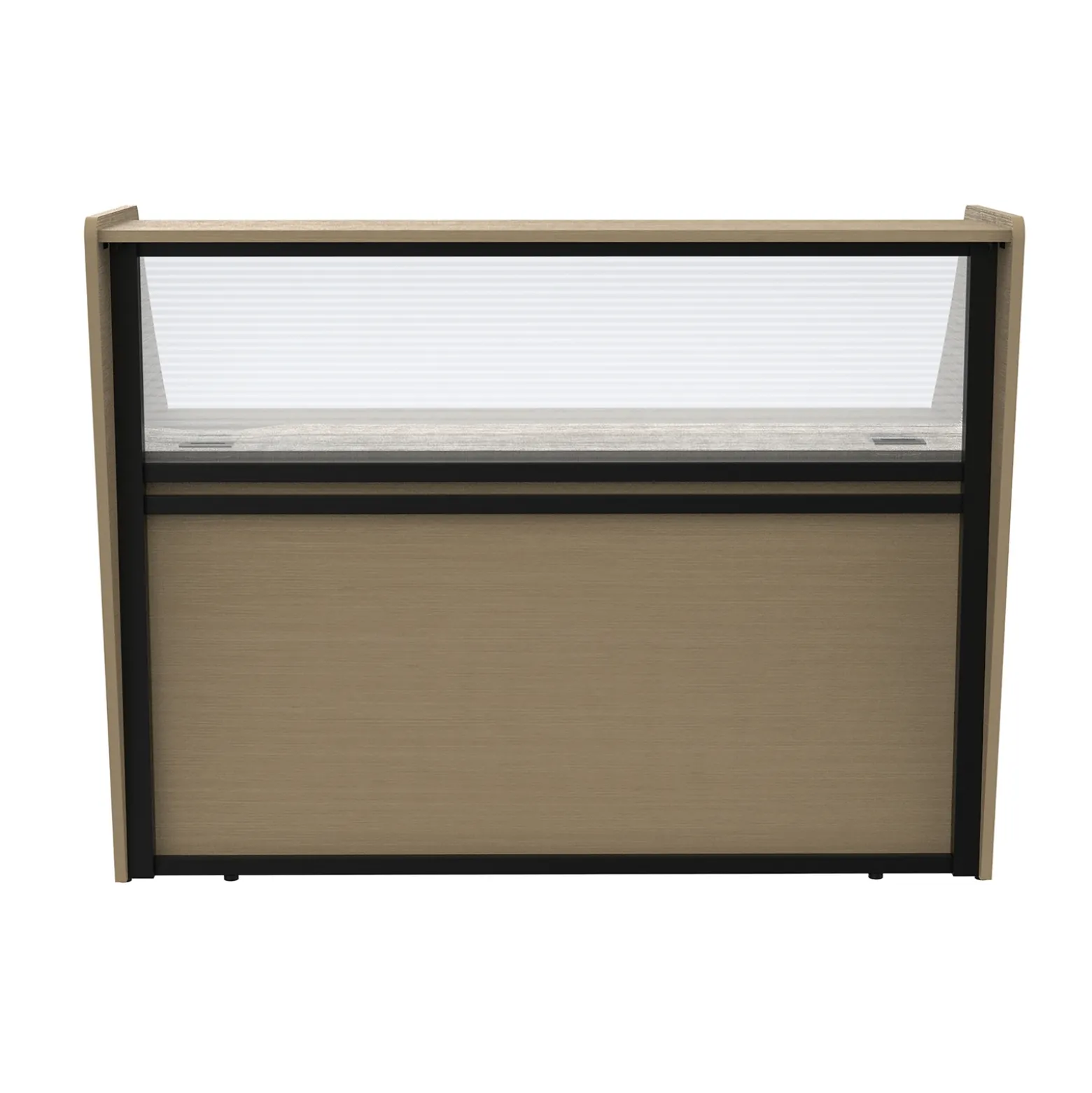 Cortez Straight Reception Desk Starter- 47"Wx27"D