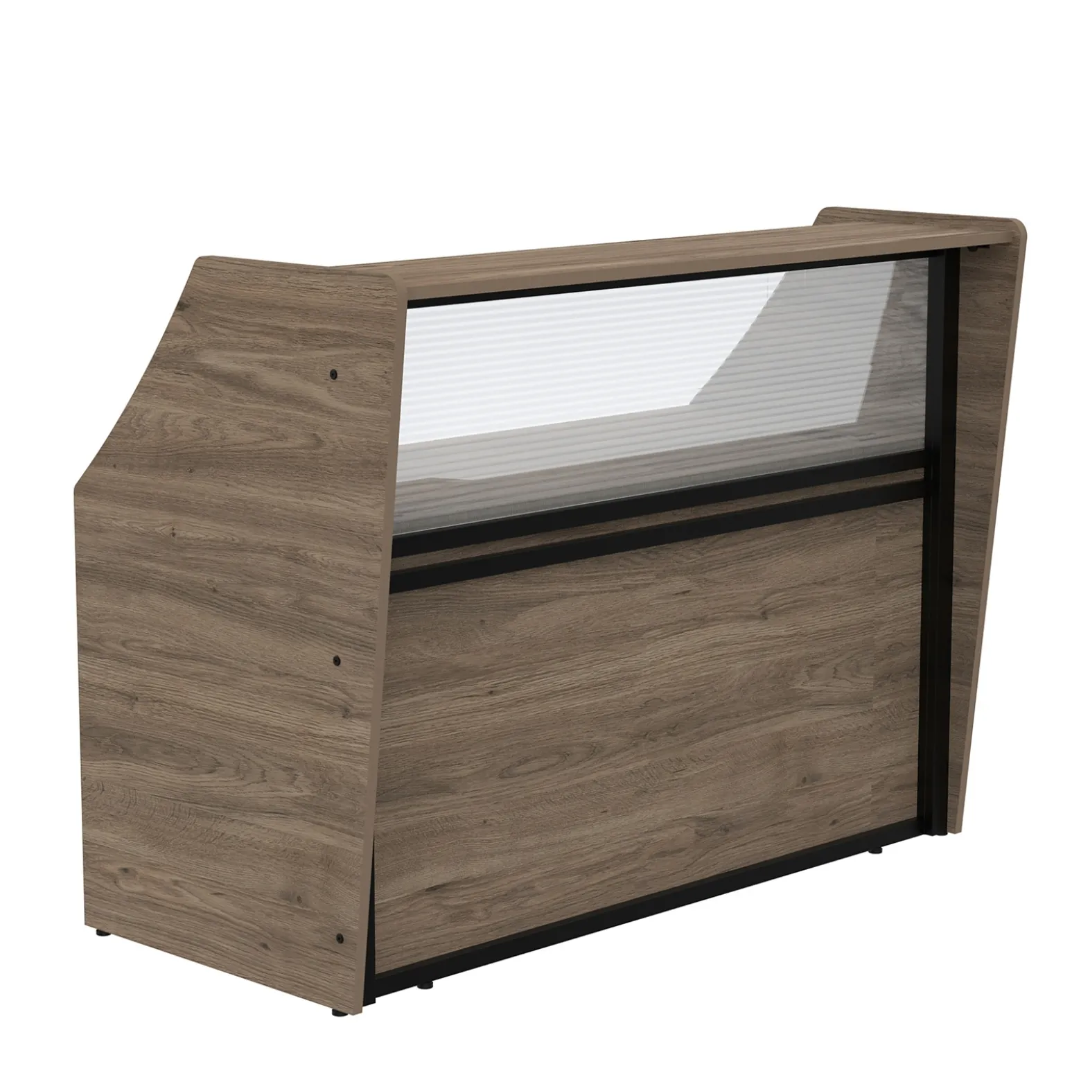Cortez Straight Reception Desk Starter- 47"Wx27"D