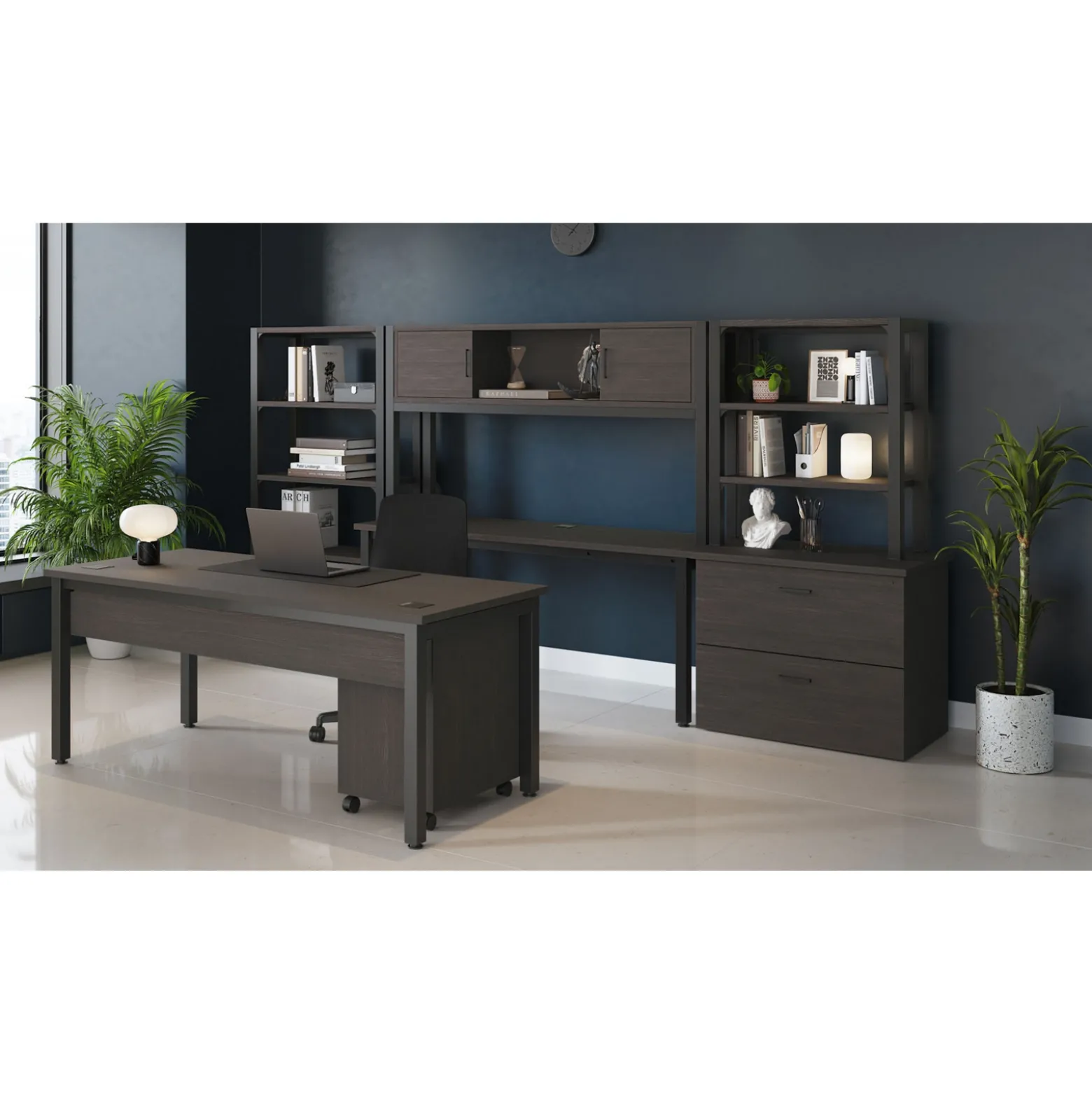Cortez Table Desk with Modesty Panel - 60"W x 30"D