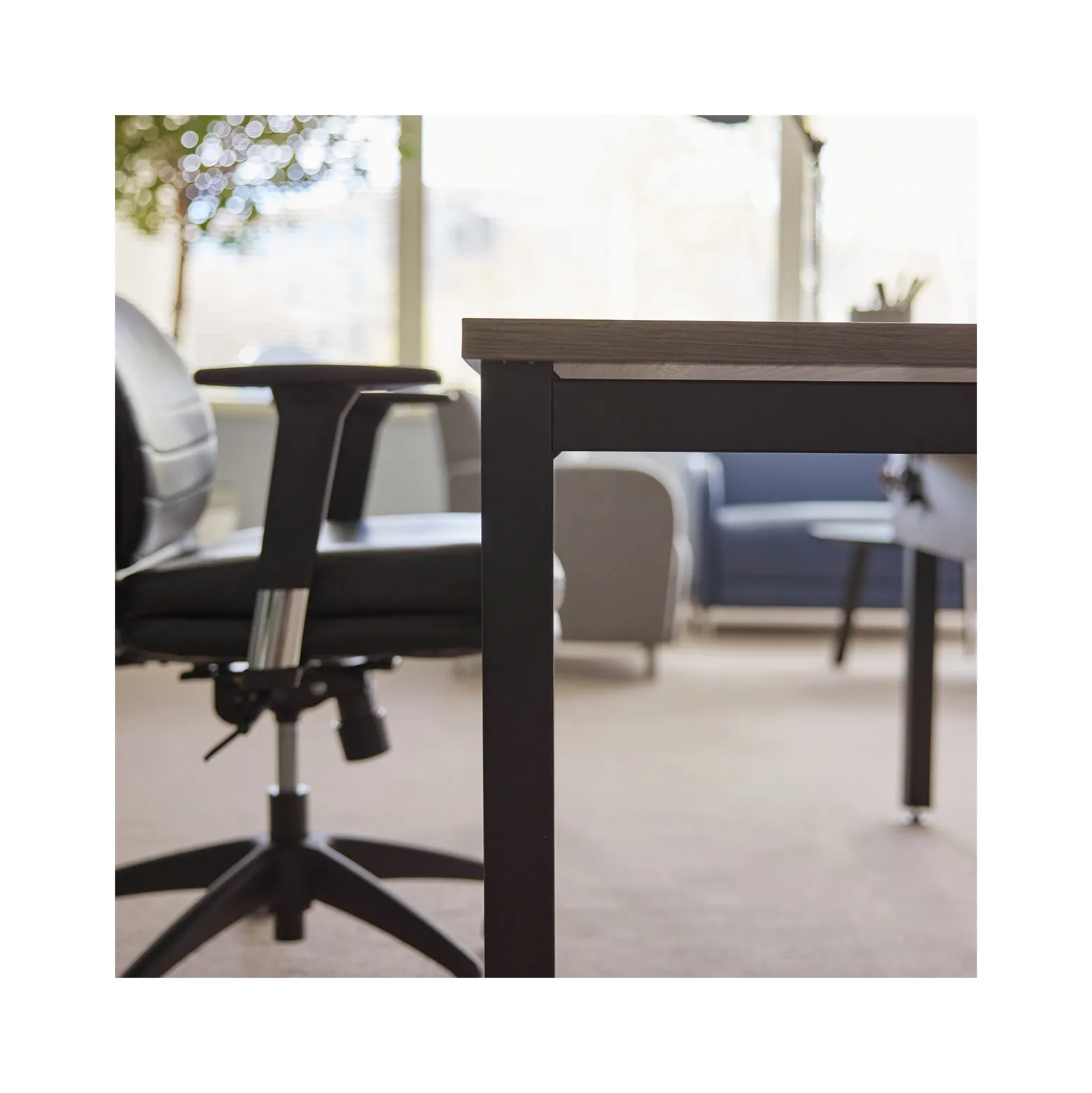 Cortez Table Desk with Modesty Panel - 72"Wx30"D
