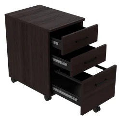 Cortez Three Drawer Mobile File Pedestal - 16.1