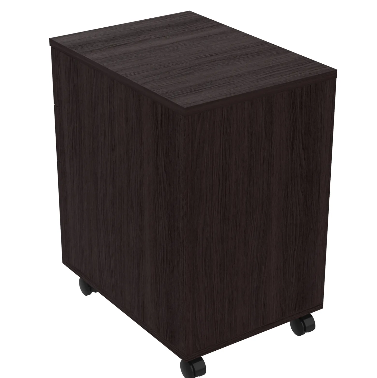 Cortez Three Drawer Mobile File Pedestal - 16.1"W