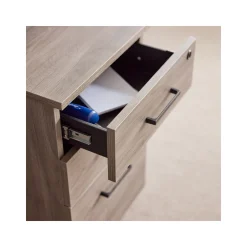 Cortez Three Drawer Mobile File Pedestal - 16.1
