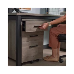 Cortez Three Drawer Mobile File Pedestal - 16.1