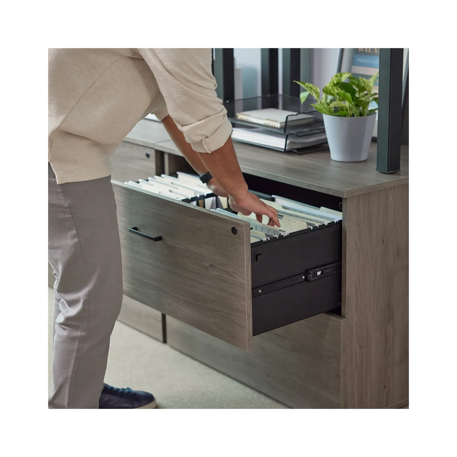 Cortez Two Drawer Lateral File - 35"W
