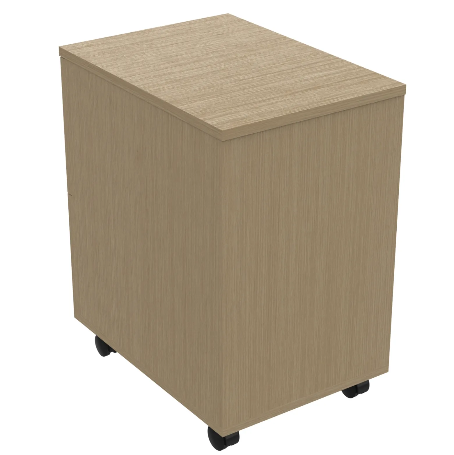 Cortez Two Drawer Mobile File Pedestal – 16.1"W