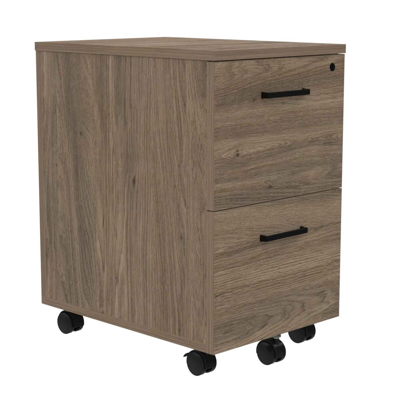 Cortez Two Drawer Mobile File Pedestal – 16.1"W
