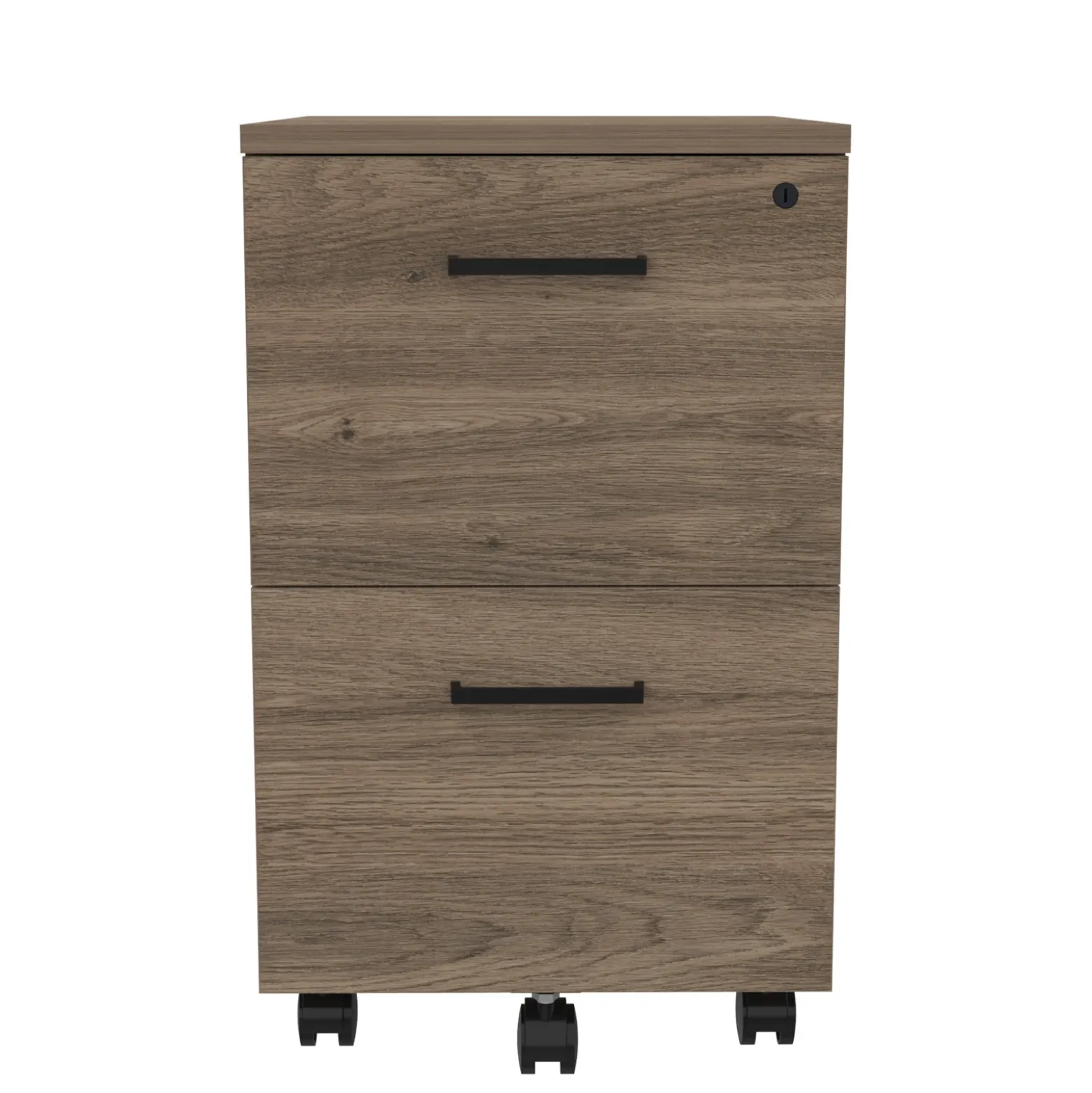 Cortez Two Drawer Mobile File Pedestal – 16.1"W