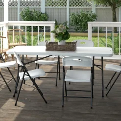 COSCO 6' Rectangular Blow Molded Table
