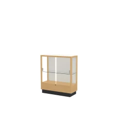 Counter Height Classic Display Case with Fabric Backing