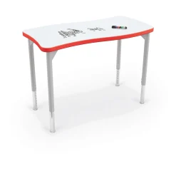Creator Rectangle ADA Desk w/ Dry Erase Top 40”W x 20”D