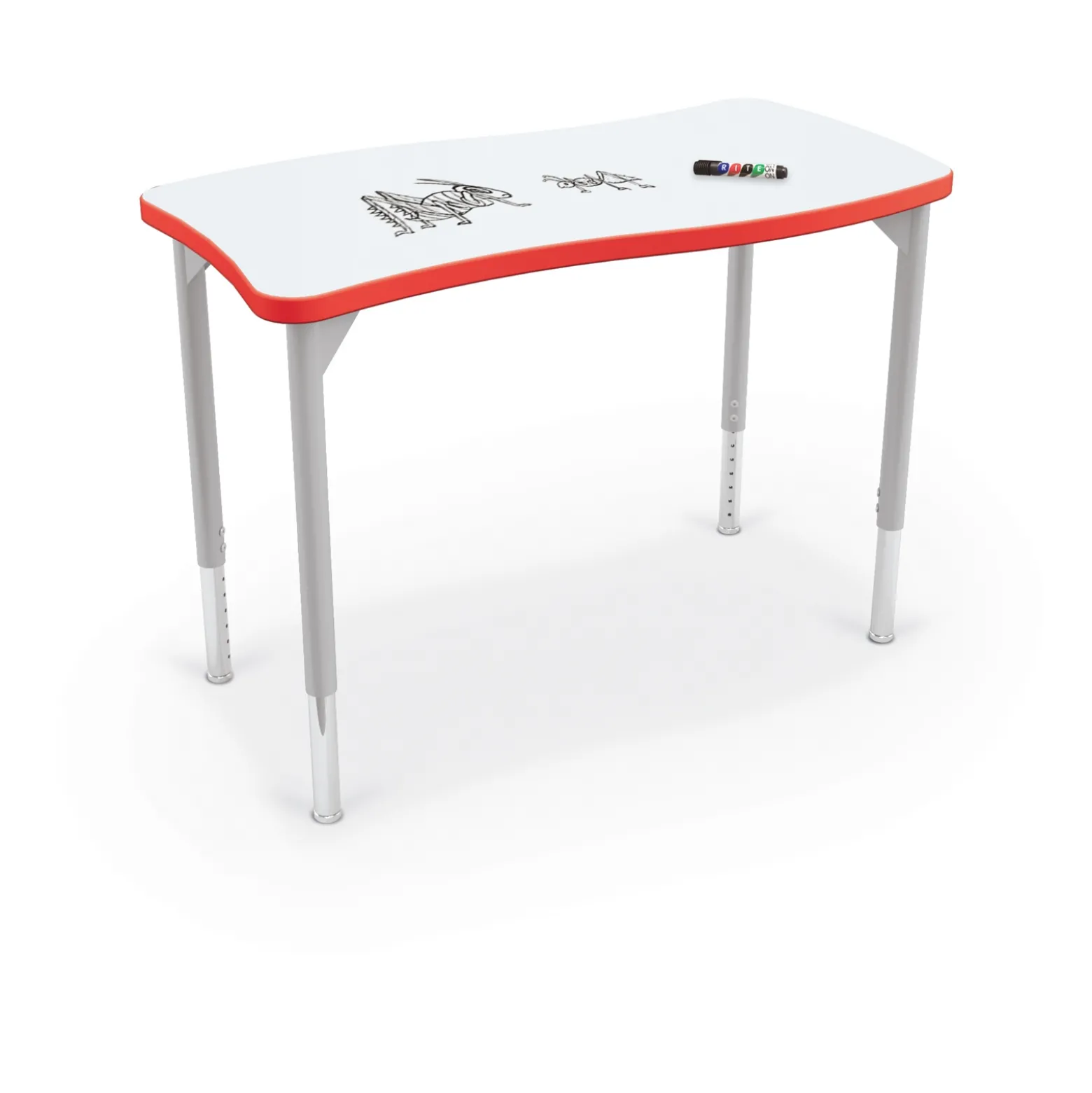 Creator Rectangle ADA Desk w/ Dry Erase Top 40”W x 20”D