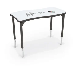 Creator Rectangle ADA Desk w/ Dry Erase Top 40”W x 20”D