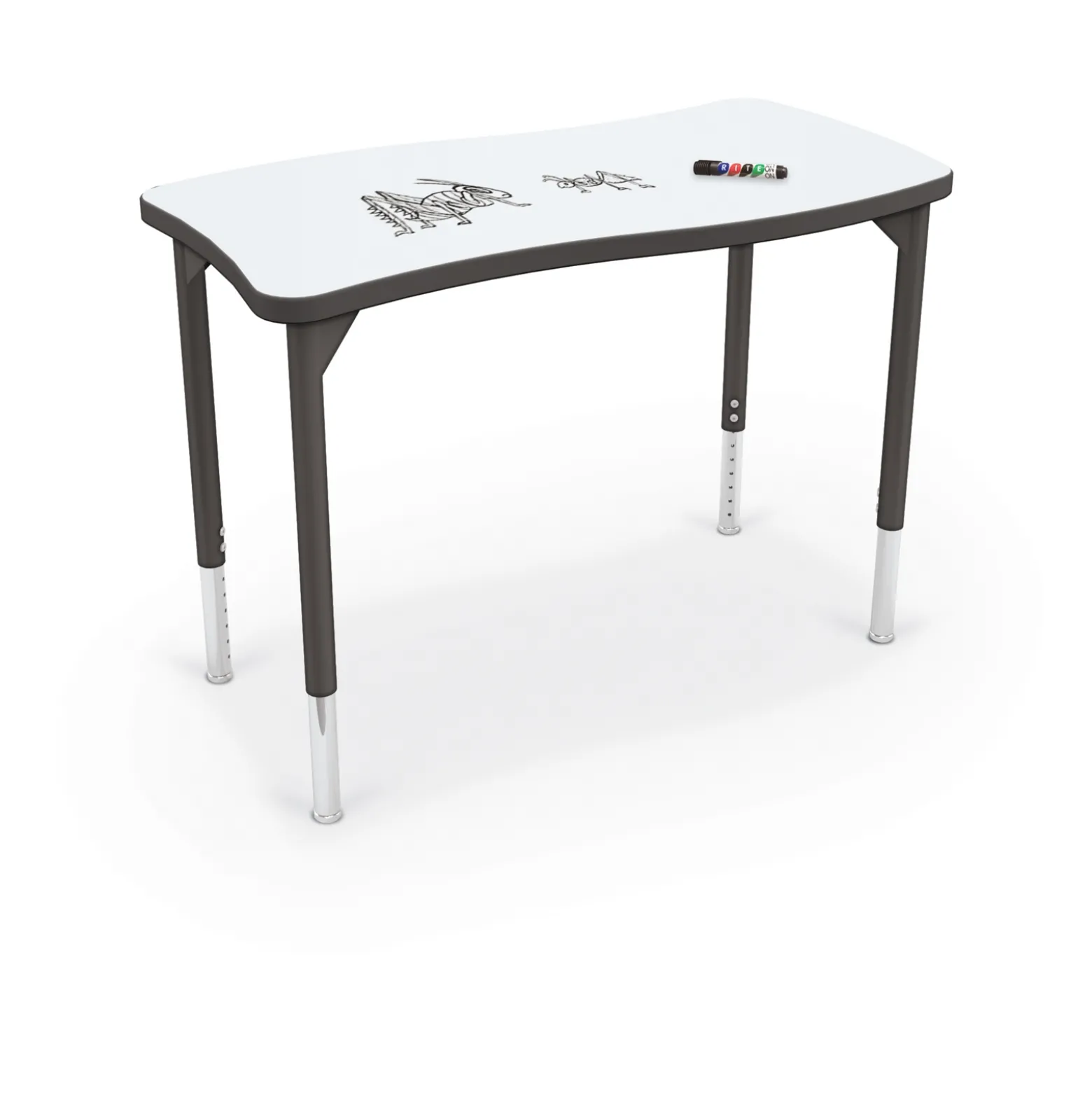 Creator Rectangle ADA Desk w/ Dry Erase Top 40”W x 20”D