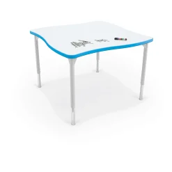 Creator Square ADA Desk w/ Dry Erase Top 40”W x 40”D