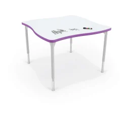 Creator Square ADA Desk w/ Dry Erase Top 40”W x 40”D