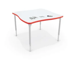 Creator Square ADA Desk w/ Dry Erase Top 40”W x 40”D