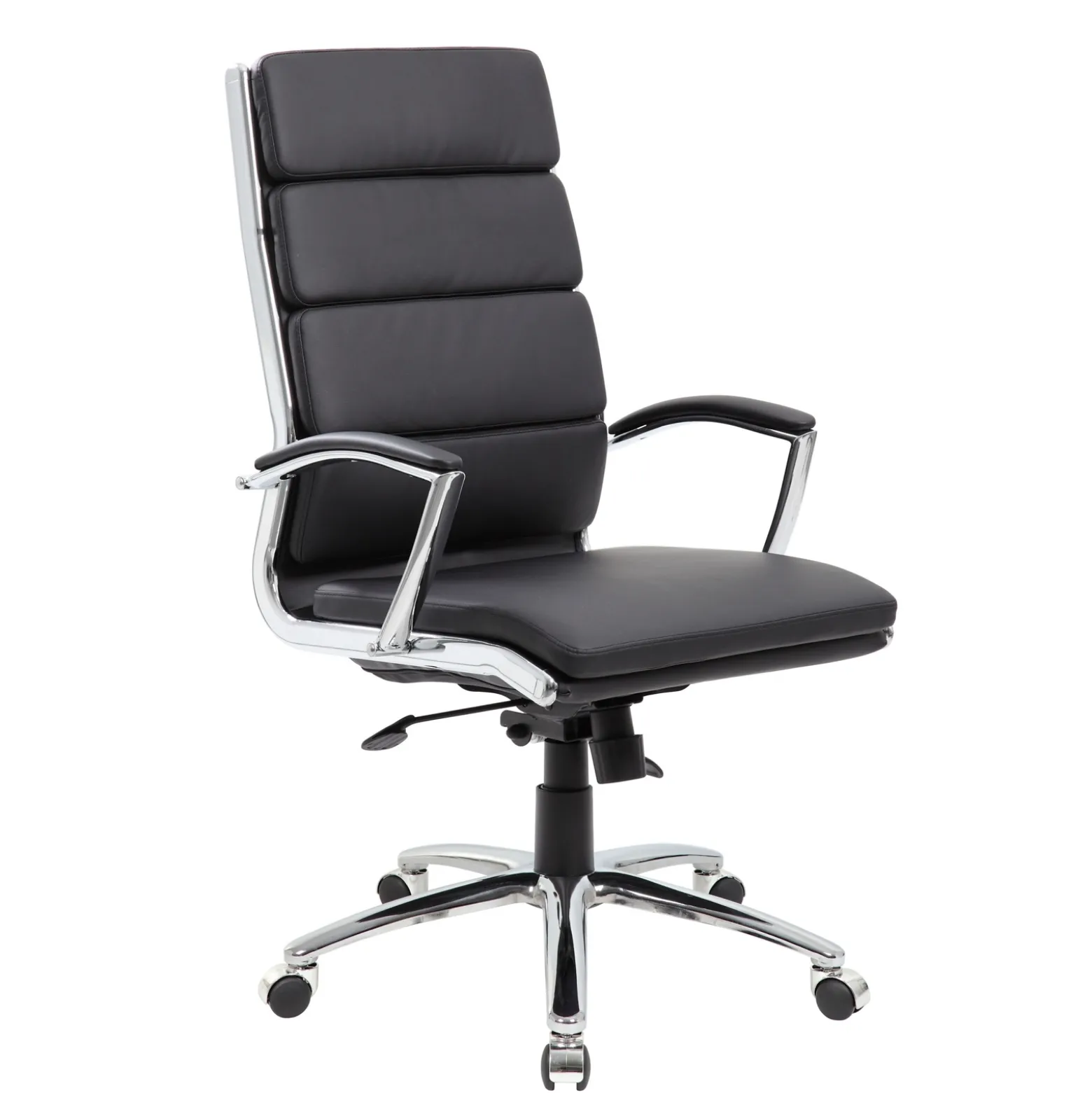 Crofton Faux Leather High Back Office Chair with Adjustable Seat and Tilt