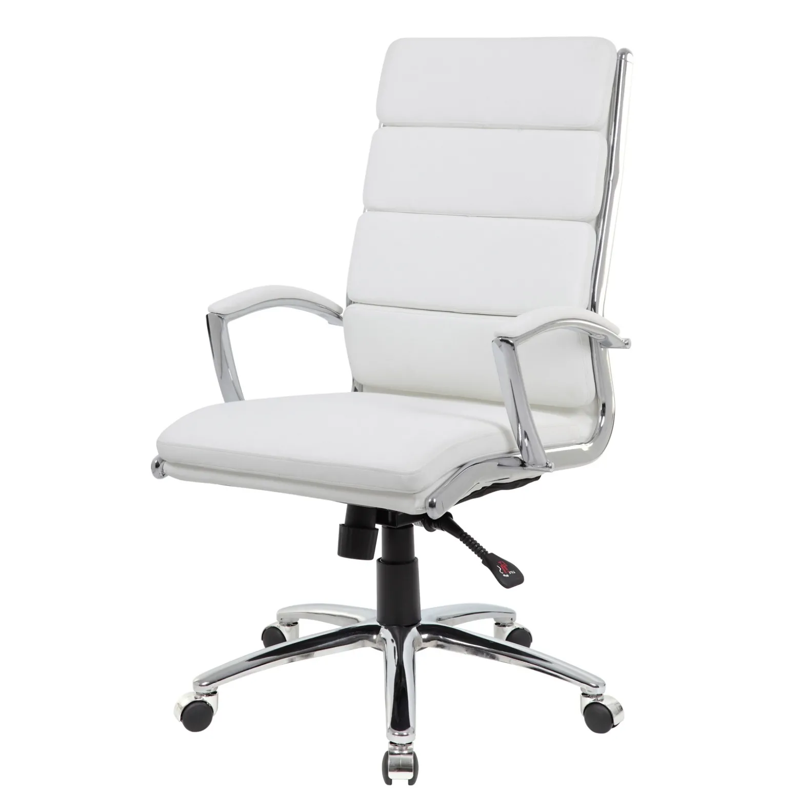 Crofton Faux Leather High Back Office Chair with Adjustable Seat and Tilt