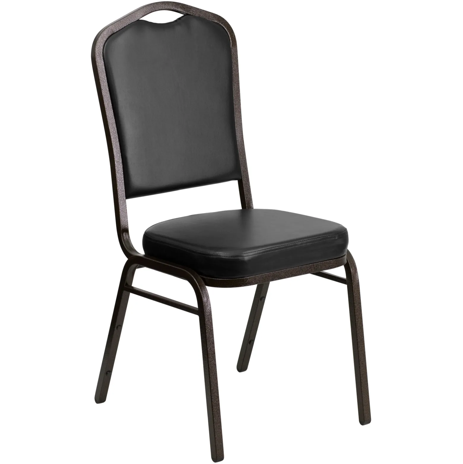 Crown Stack Chair in Vinyl