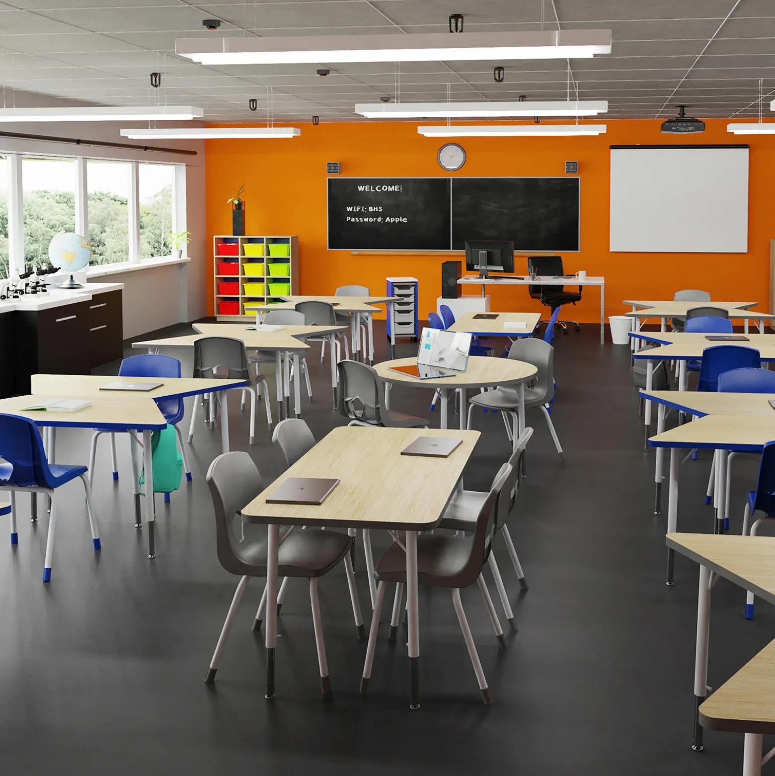 Curriculum Circular Activity Table – 35"Dia