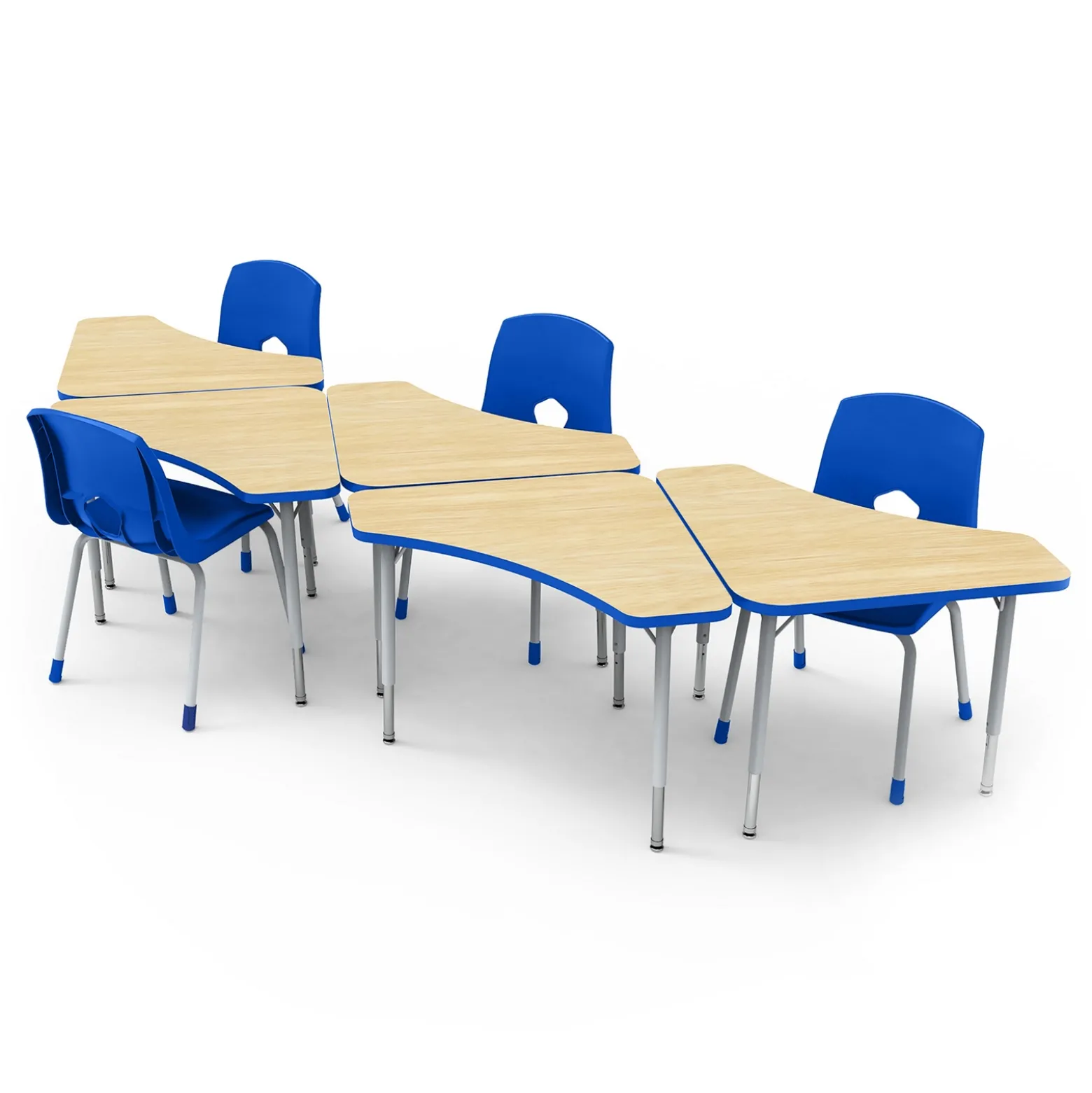 Curriculum Delta Table Desk – 36"W x 29”D