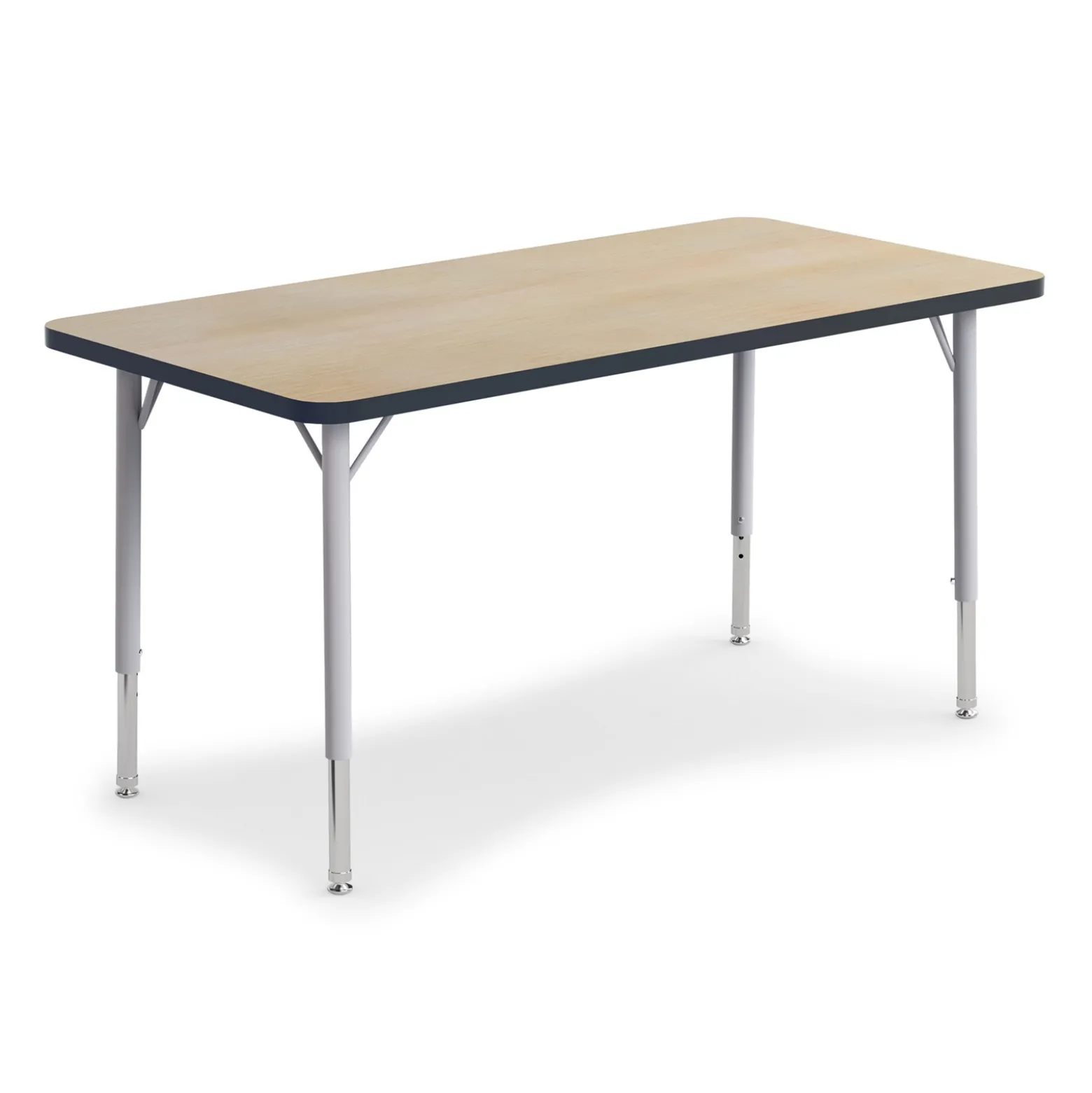 Curriculum Height Adjustable Rectangular Activity Table