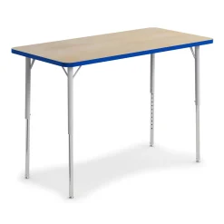 Curriculum Height Adjustable Rectangular Activity Table