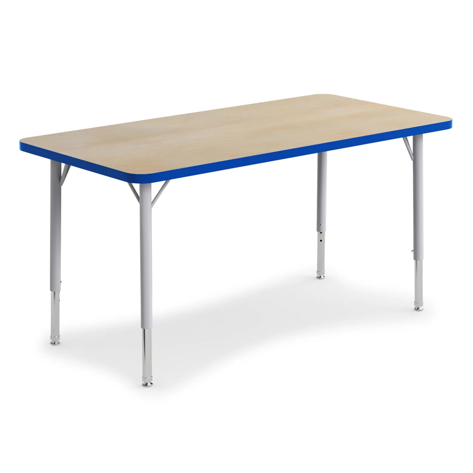 Curriculum Height Adjustable Rectangular Activity Table